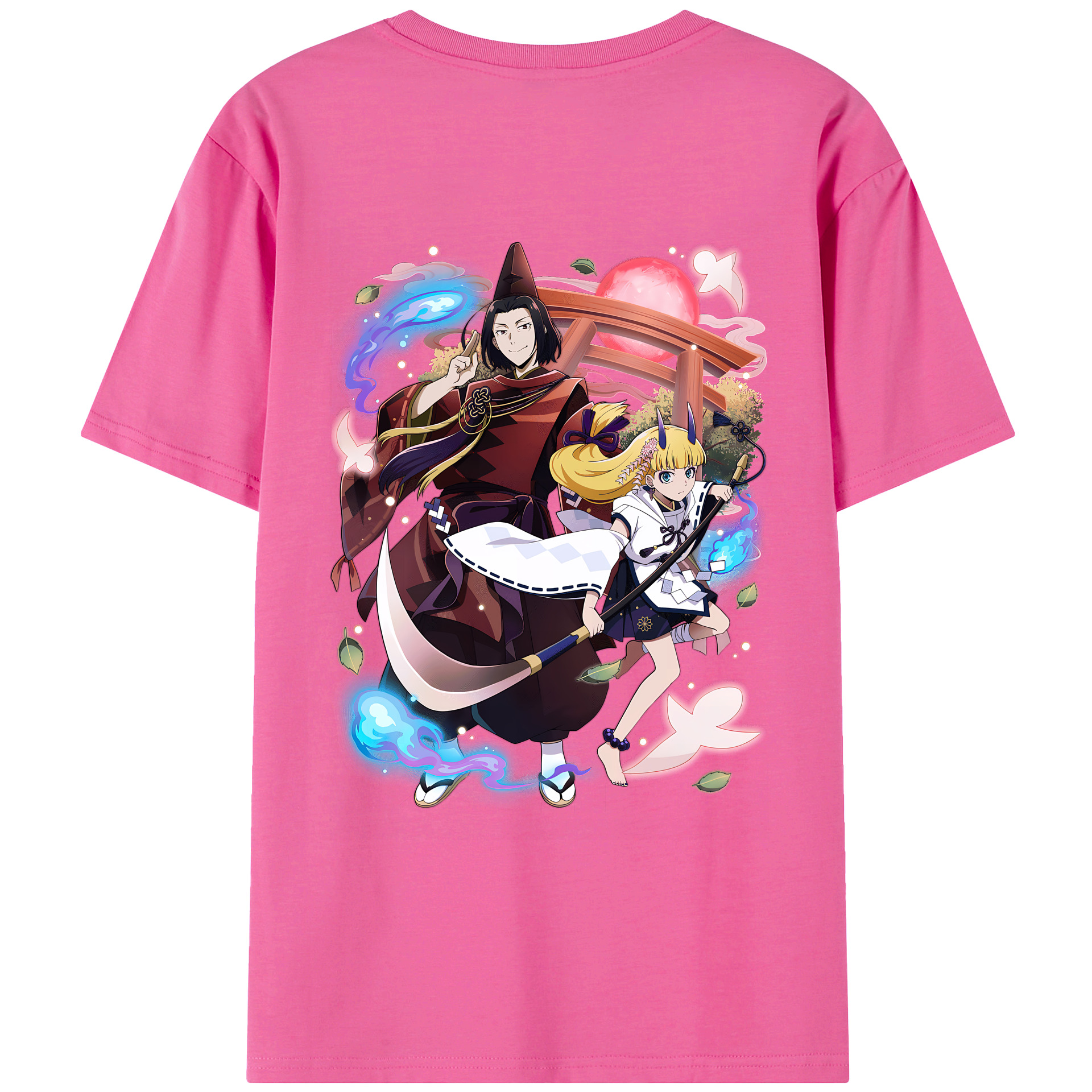 （画像用） 文豪ストレイドッグス Bungo Stray Dogs レディース半袖Tシャツ(バックプリント)